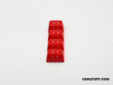 Blingboard64 Keycap Set - FUNCTION KEYS - CBM RED