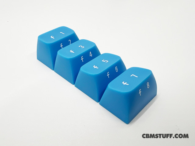 Blingboard64 Keycap Set - FUNCTION KEYS - LIGHT BLUE Blingboard64 Keycap Set - FUNCTION KEYS - LIGHT BLUE