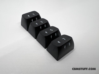 Blingboard64 Keycap Set - FUNCTION KEYS - TRANSLUCENT BLACK