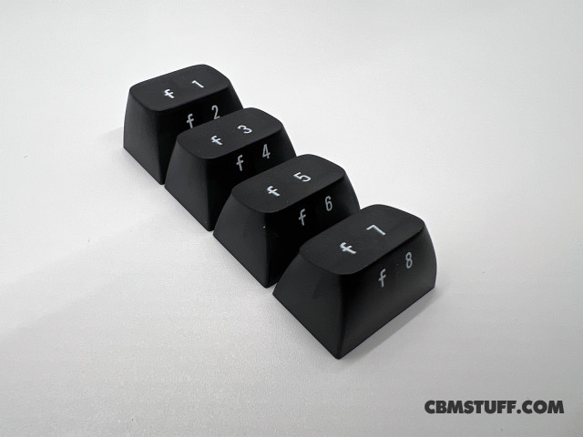Blingboard64 Keycap Set - FUNCTION KEYS - TRANSLUCENT BLACK