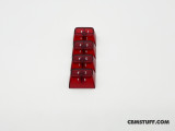 Blingboard64 Keycap Set - FUNCTION KEYS - TRANSLUCENT RED