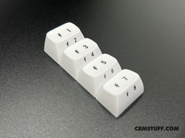 Blingboard64 Keycap Set - FUNCTION KEYS - WHITE Blingboard64 Keycap Set - FUNCTION KEYS - WHITE
