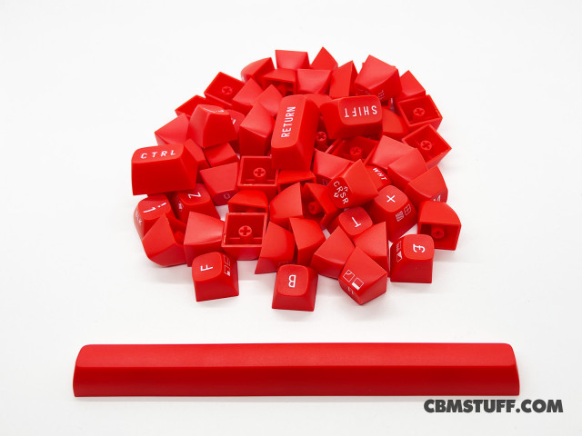 Blingboard64 Keycap Set - MAIN - CBM RED