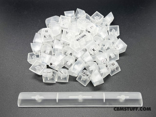 Blingboard64 Keycap Set - MAIN - CLEAR