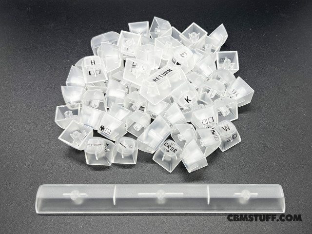 Blingboard64 Keycap Set - MAIN - CLEAR