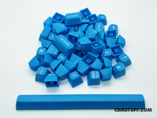 Blingboard64 Keycap Set - MAIN - LIGHT BLUE