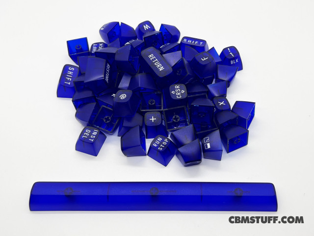 Blingboard64 Keycap Set - MAIN - TRANSLUCENT BLUE Blingboard64 Keycap Set - MAIN - TRANSLUCENT BLUE