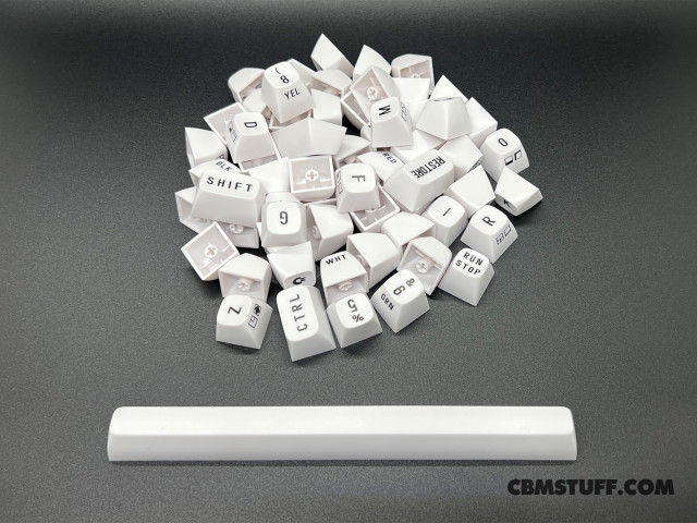 Blingboard64 Keycap Set - MAIN - WHITE Blingboard64 Keycap Set - MAIN - WHITE
