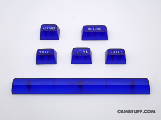 Keycap Set - LARGE - TRANSLUCENT BLUE