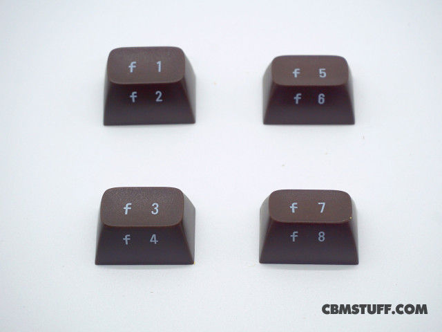 Keycap Set - FUNCTION KEYS - BROWN