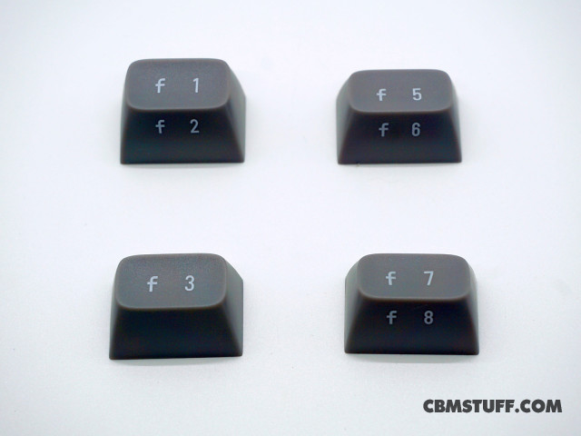 Keycap Set - FUNCTION KEYS - MEDIUM GRAY