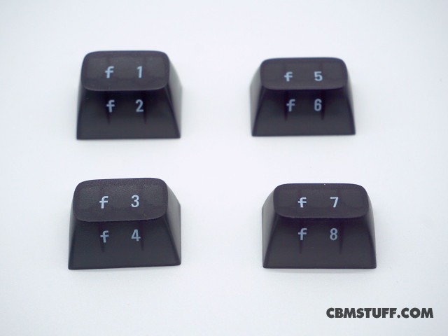 Keycap Set - FUNCTION KEYS - TRANSLUCENT BLACK